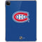 NHL Montreal Canadiens Solid Background iPad Pro 11in (2024) Clear Case